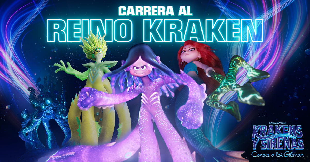 Krakens Y Sirenas Conoce A Los Gillman Carrera Al Reino Kraken